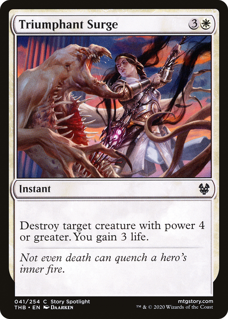 Image of Triumphant Surge [Theros Beyond Death]