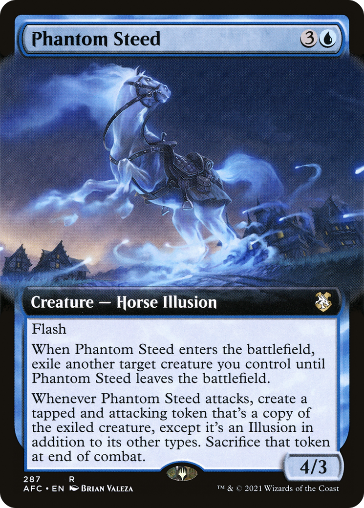 Image of Phantom Steed (Extended Art) [Dungeons & Dragons: Adventures in the Forgotten Realms Commander]