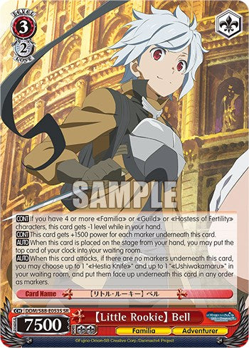 Image of Little Rookie Bell (DDM/S88-E053S SR) [Is it Wrong to Try to Pick Up Girls in a Dungeon?]
