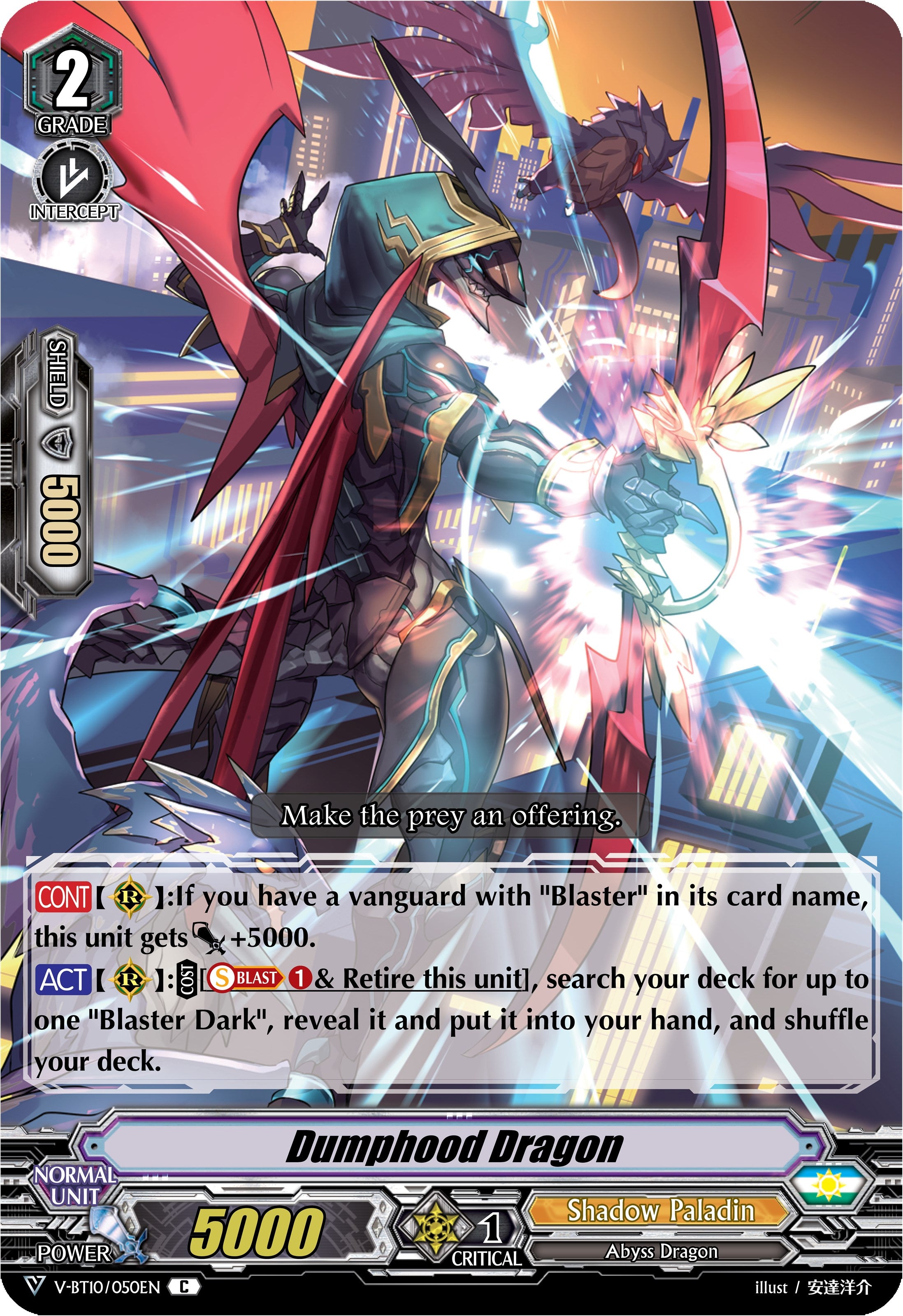 Image of Dumphood Dragon (V-BT10/050EN) [Phantom Dragon Aeon]