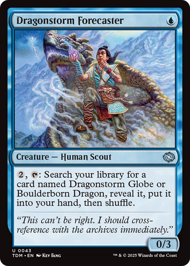 Image of Dragonstorm Forecaster [Tarkir: Dragonstorm]