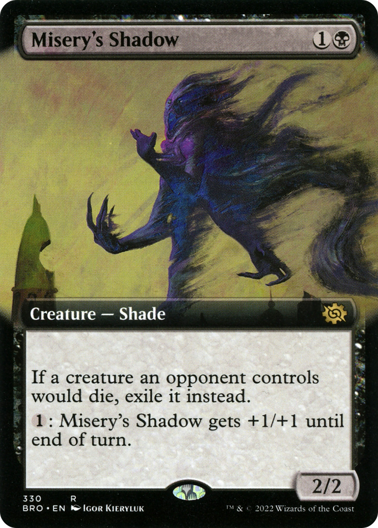 Image of Misery's Shadow (Extended Art) [The Brothers' War]