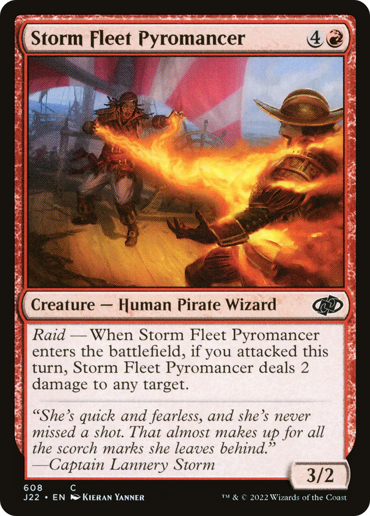 Image of Storm Fleet Pyromancer [Jumpstart 2022]