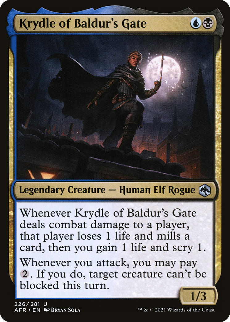 Image of Krydle of Baldur's Gate [Dungeons & Dragons: Adventures in the Forgotten Realms]
