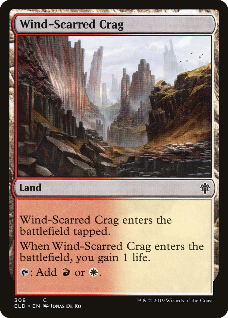 Image of Wind-Scarred Crag [Throne of Eldraine]