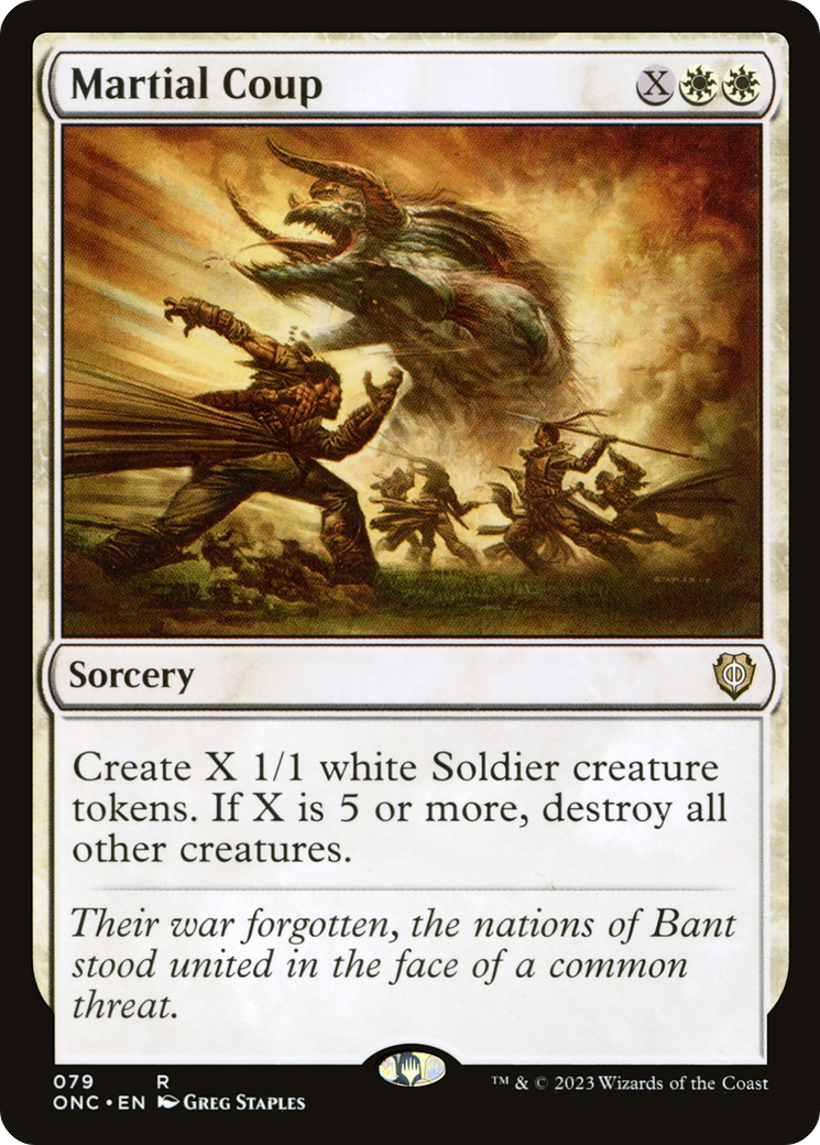 Image of Martial Coup [Phyrexia: All Will Be One Commander]