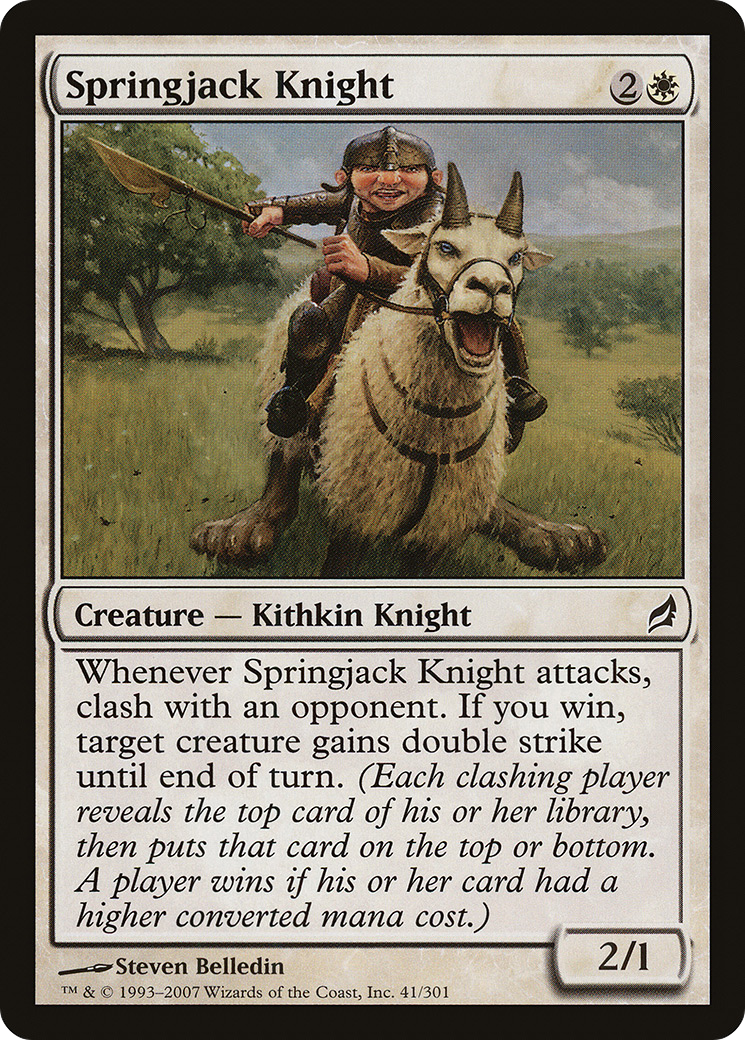 Image of Springjack Knight [Lorwyn]