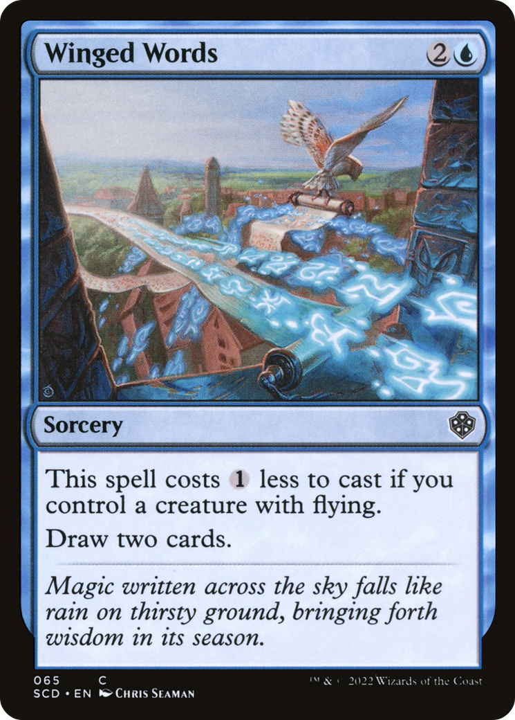 Image of Winged Words [Starter Commander Decks]