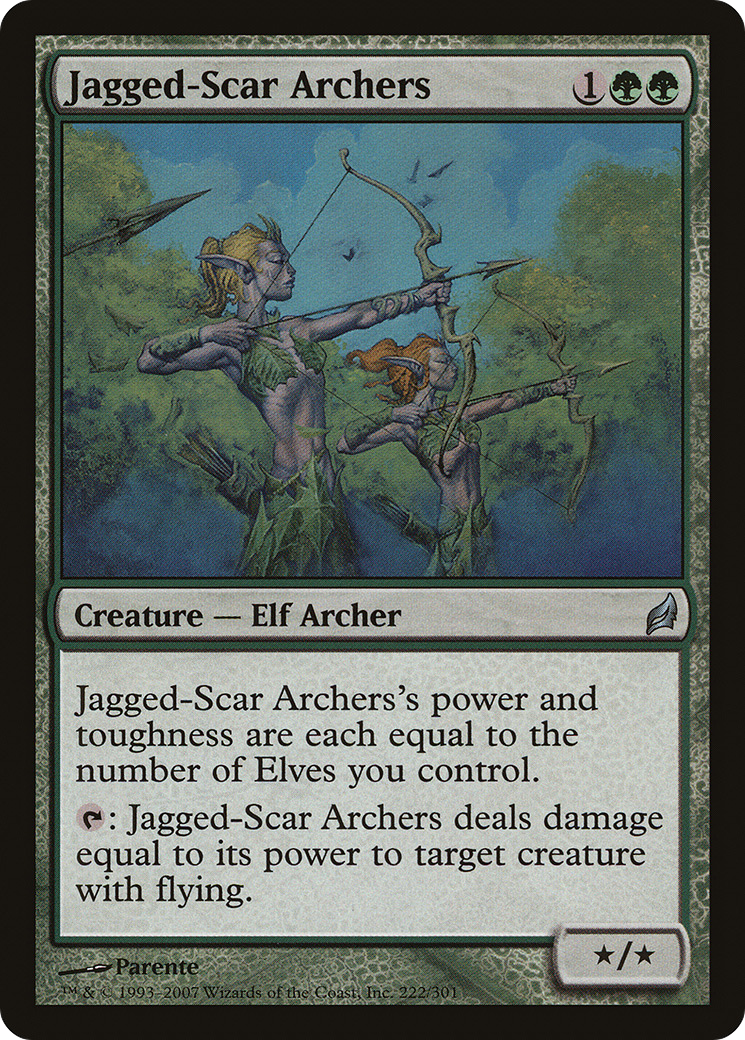 Image of Jagged-Scar Archers [Lorwyn]