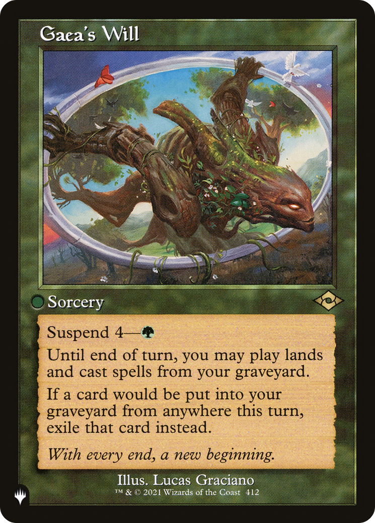 Image of Gaea's Will [The List]