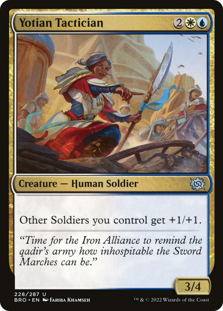 Image of Yotian Tactician [The Brothers' War]