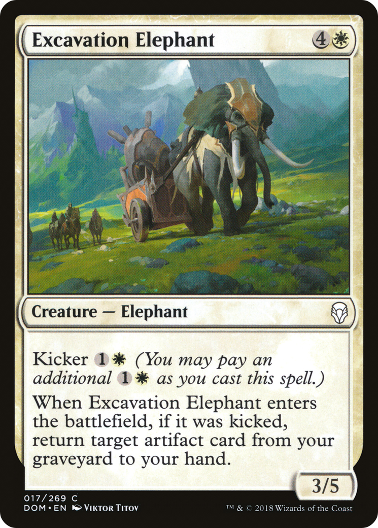 Image of Excavation Elephant [Dominaria]