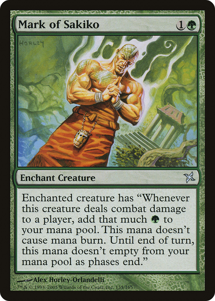 Image of Mark of Sakiko [Betrayers of Kamigawa]