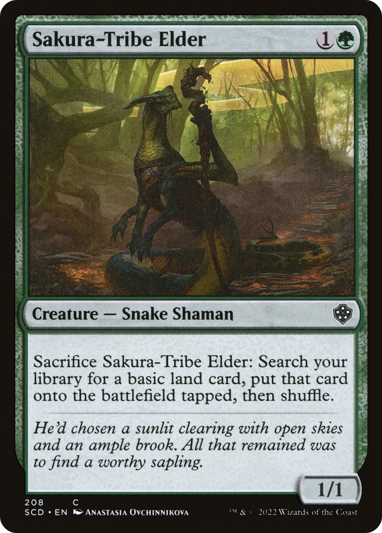 Image of Sakura-Tribe Elder [Starter Commander Decks]