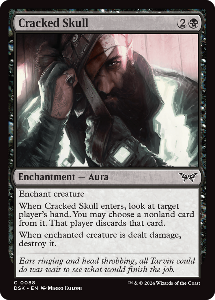 Image of Cracked Skull [Duskmourn: House of Horror]