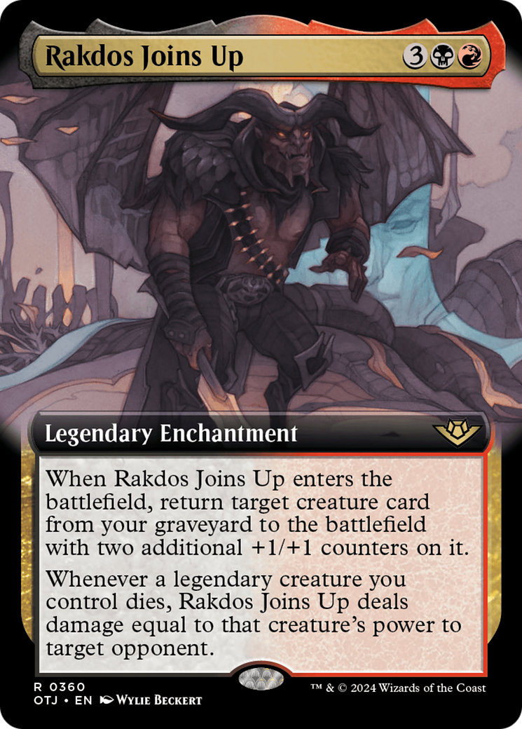 Image of Rakdos Joins Up (Extended Art) [Outlaws of Thunder Junction]