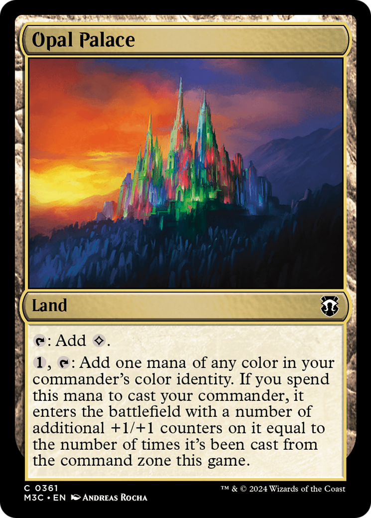 Image of Opal Palace [Modern Horizons 3 Commander]