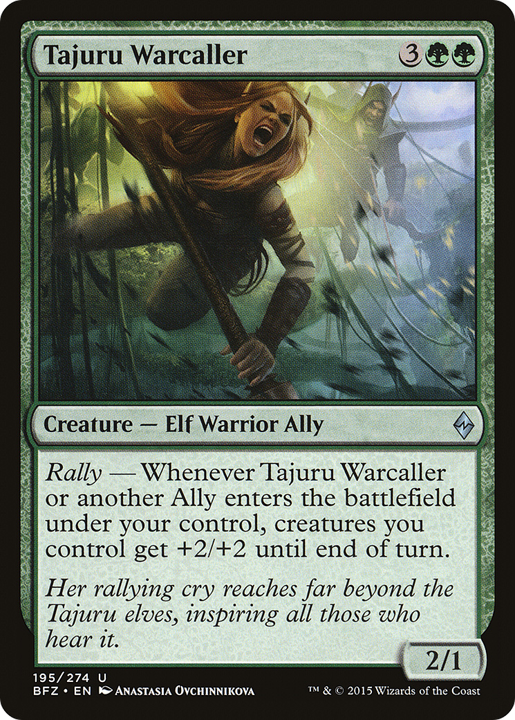 Image of Tajuru Warcaller [Battle for Zendikar]