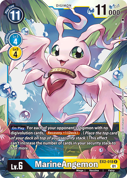 Image of MarineAngemon [EX2-018] [Digital Hazard]