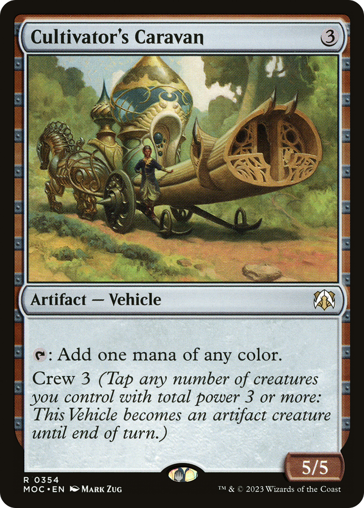 Image of Cultivator's Caravan [March of the Machine Commander]
