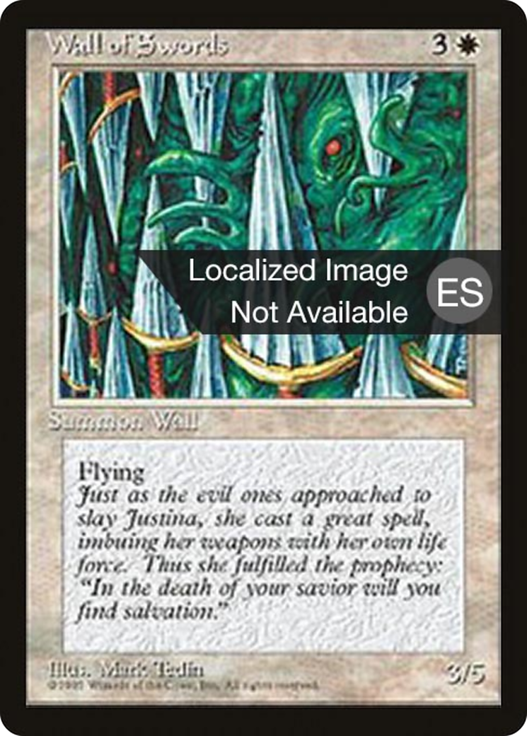 Image of Wall of Swords [Fourth Edition (Foreign Black Border)]
