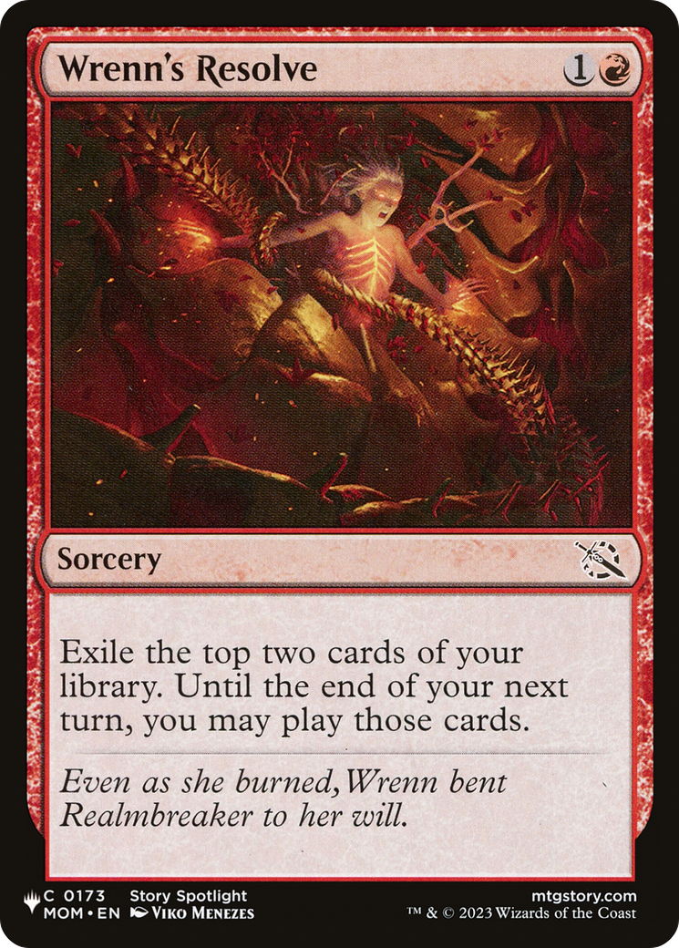 Image of Wrenn's Resolve [The List]