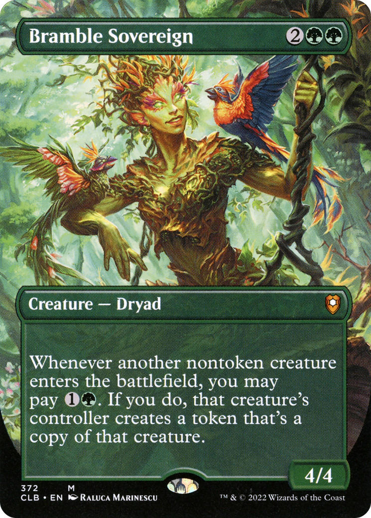 Image of Bramble Sovereign (Borderless Alternate Art) [Commander Legends: Battle for Baldur's Gate]