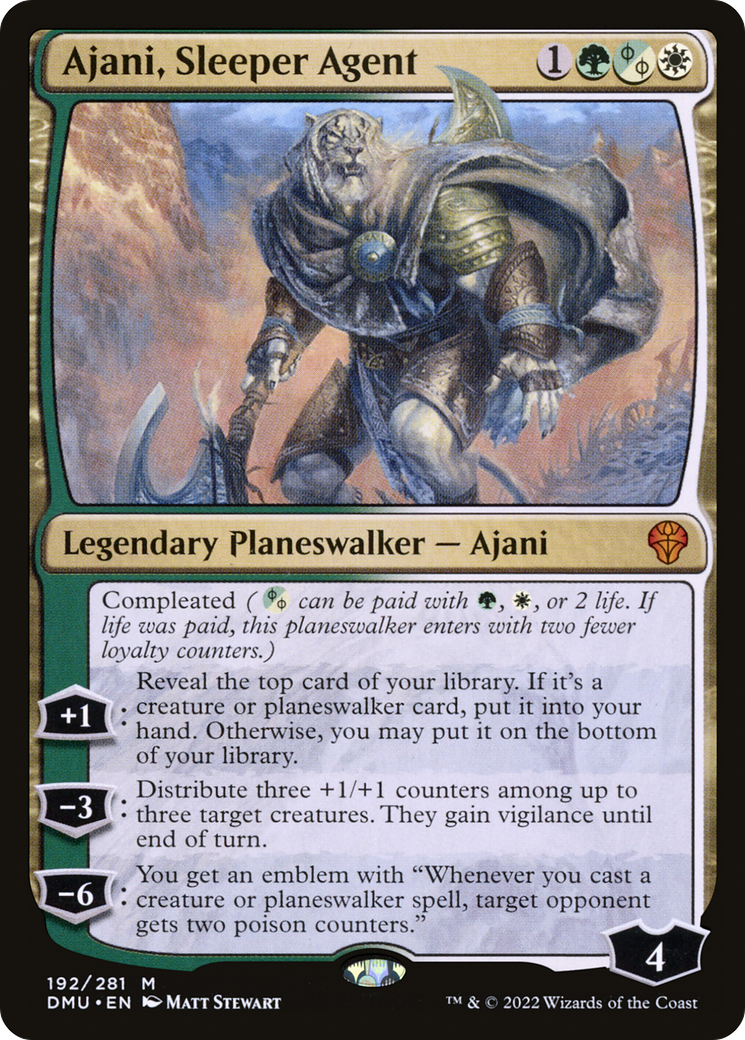 Image of Ajani, Sleeper Agent [Dominaria United]