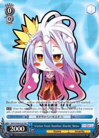 Visitor from Another World, Shiro (NGL/S58-E107 PR) (Promo) [No Game No Life]