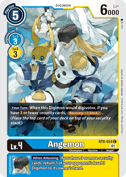 Image of Angemon [BT8-024] [New Awakening]