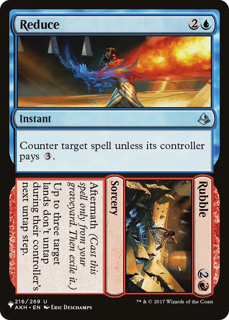 Image of Reduce // Rubble [The List]