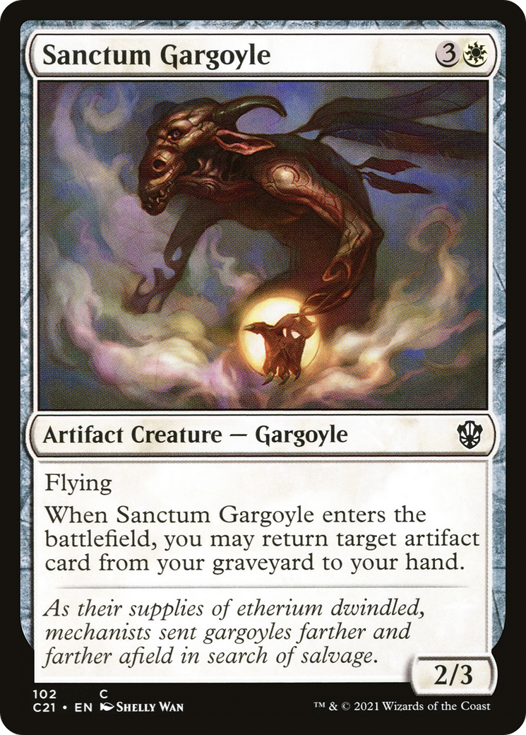 Image of Sanctum Gargoyle [Commander 2021]