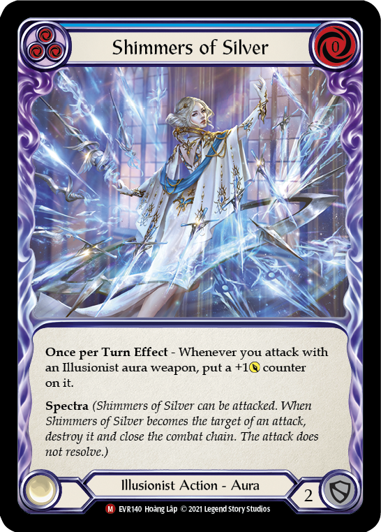 Image of Shimmers of Silver [EVR140] (Everfest)  1st Edition Normal