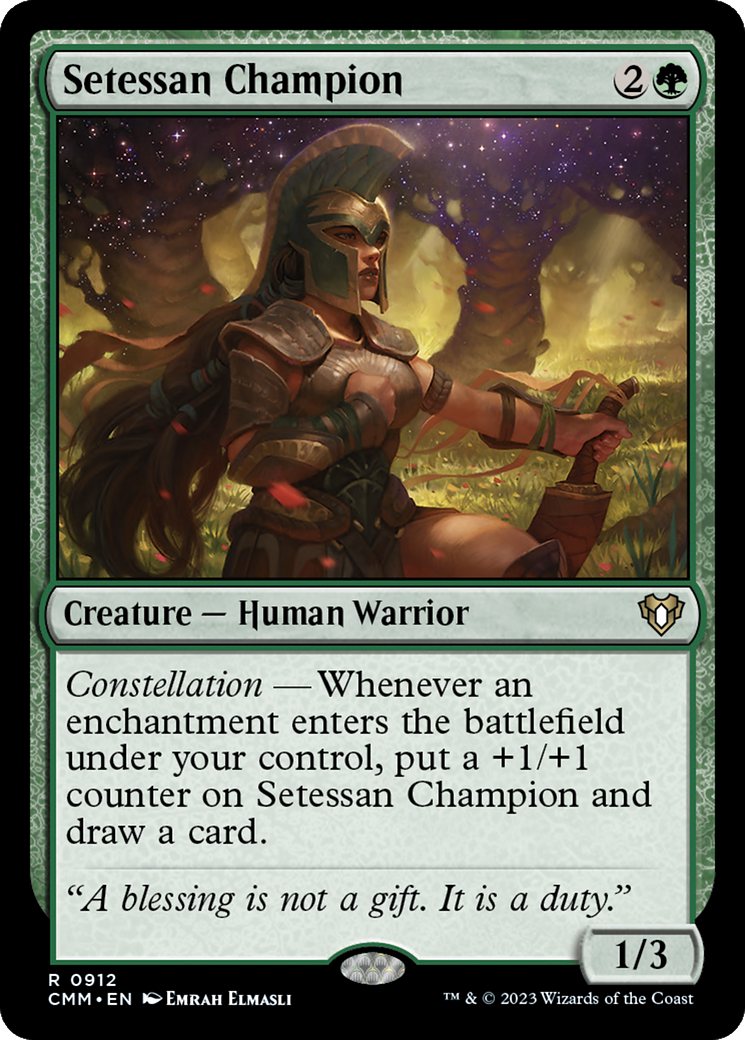 Image of Setessan Champion [Commander Masters]