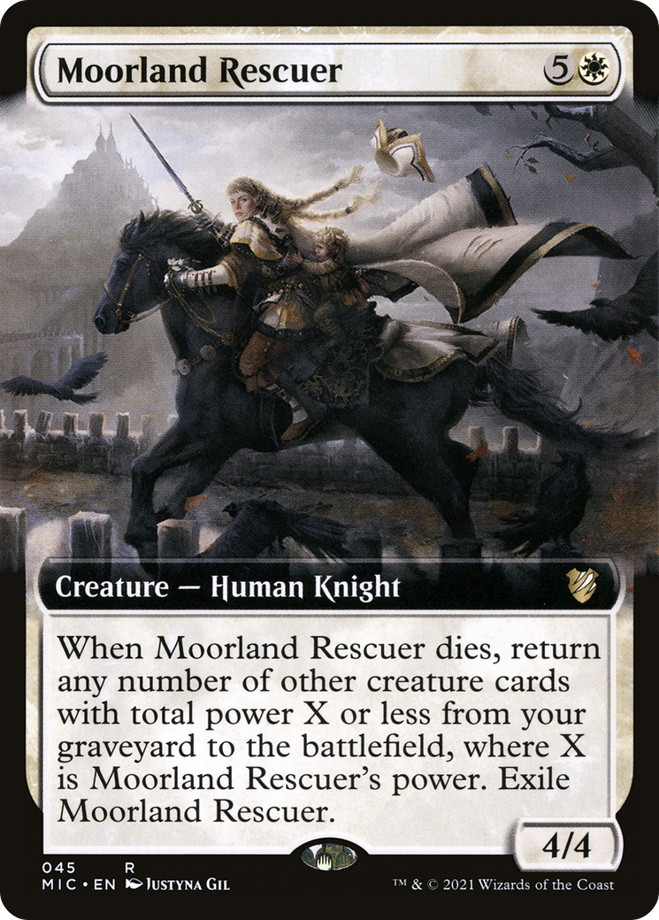 Image of Moorland Rescuer (Extended Art) [Innistrad: Midnight Hunt Commander]