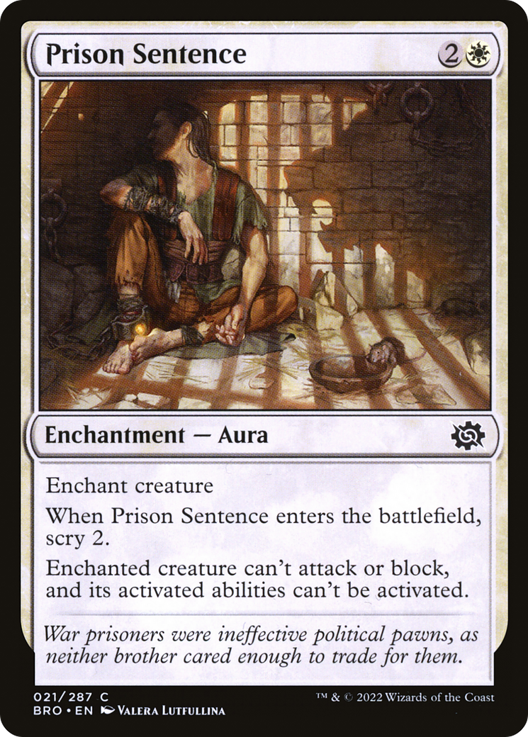 Image of Prison Sentence [The Brothers' War]