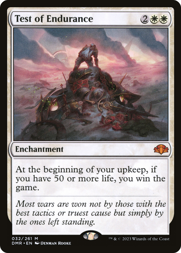 Image of Test of Endurance [Dominaria Remastered]