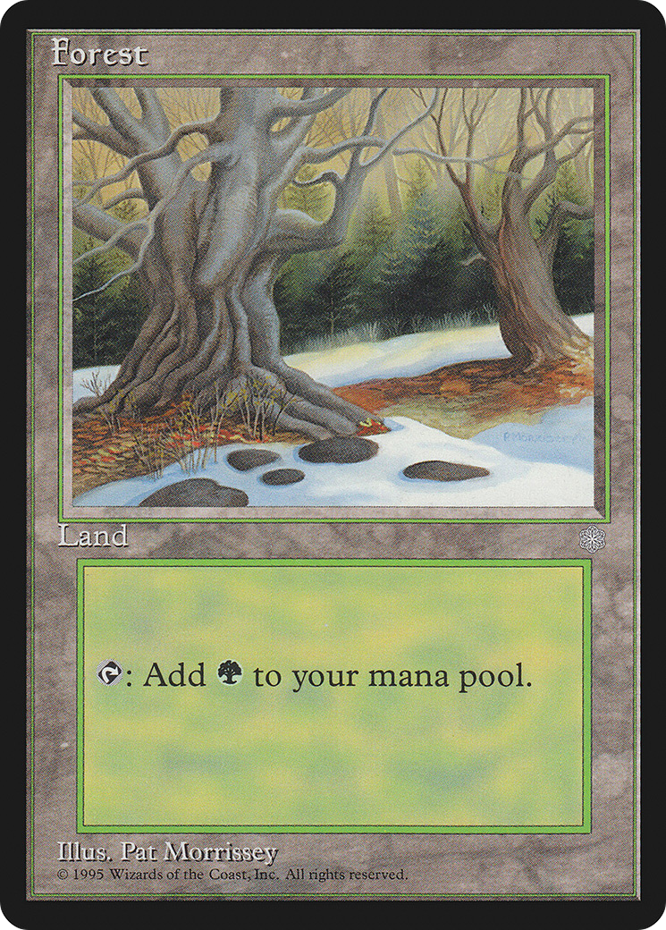 Image of Forest (Orange Earth Between Two Trees) [Ice Age]