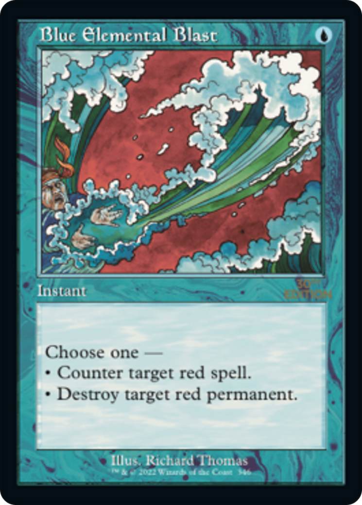 Image of Blue Elemental Blast (Retro) [30th Anniversary Edition]