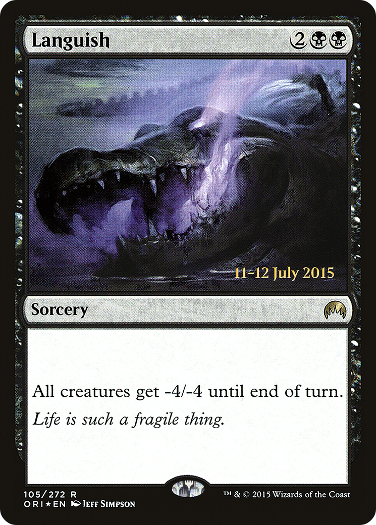 Image of Languish [Magic Origins Prerelease Promos]