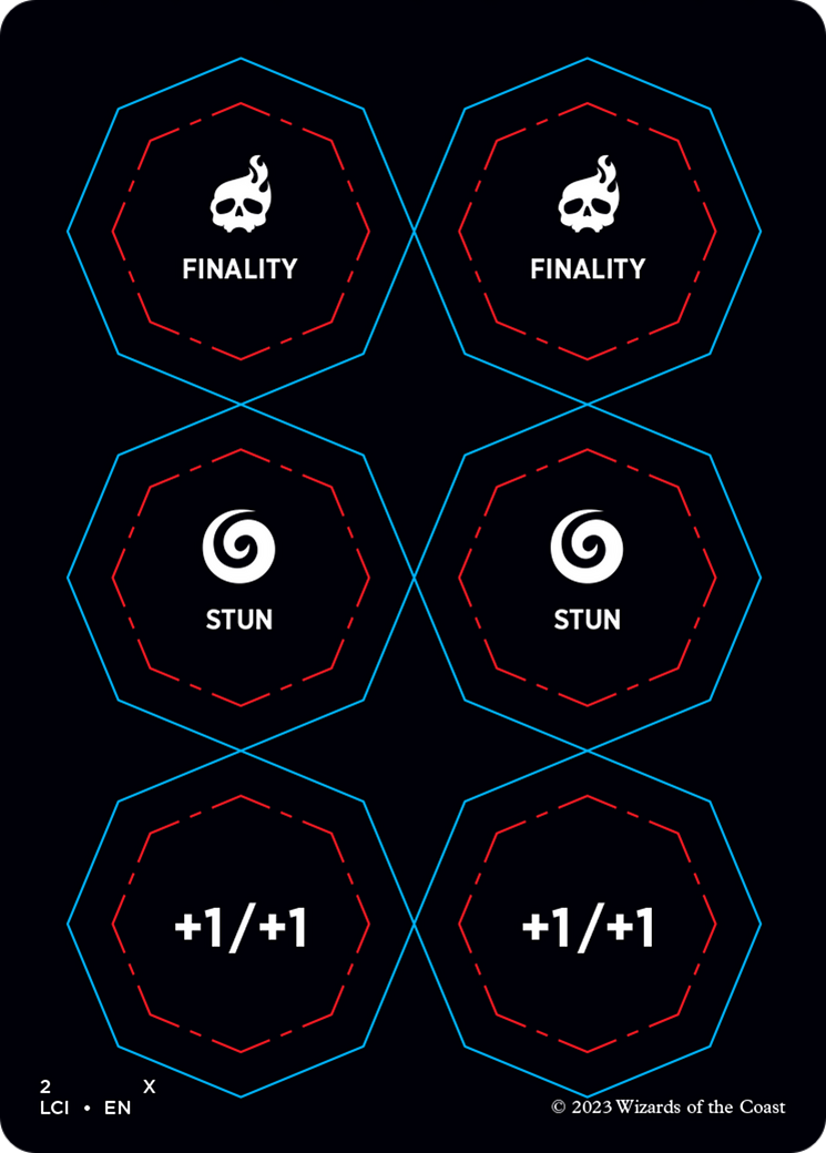 Image of Punch Card Token (1 / 2) [The Lost Caverns of Ixalan Tokens]
