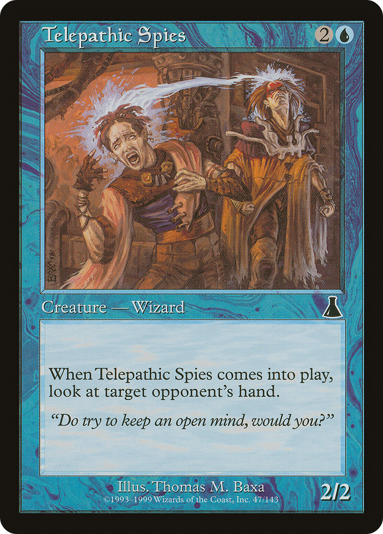 Image of Telepathic Spies [Urza's Destiny]