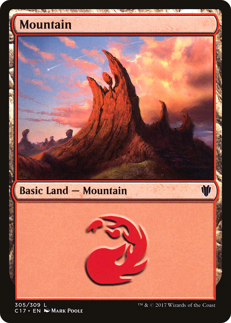 Image of Mountain (305) [Commander 2017]
