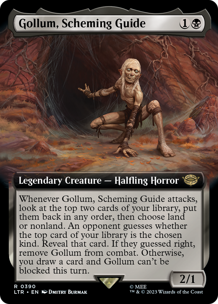 Image of Gollum, Scheming Guide (Extended Art) [The Lord of the Rings: Tales of Middle-Earth]
