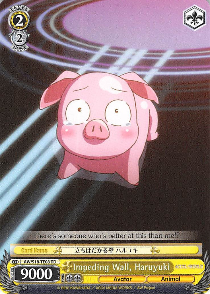 Image of Impeding Wall, Haruyuki (AW/S18-TE08 TD) [Accel World]
