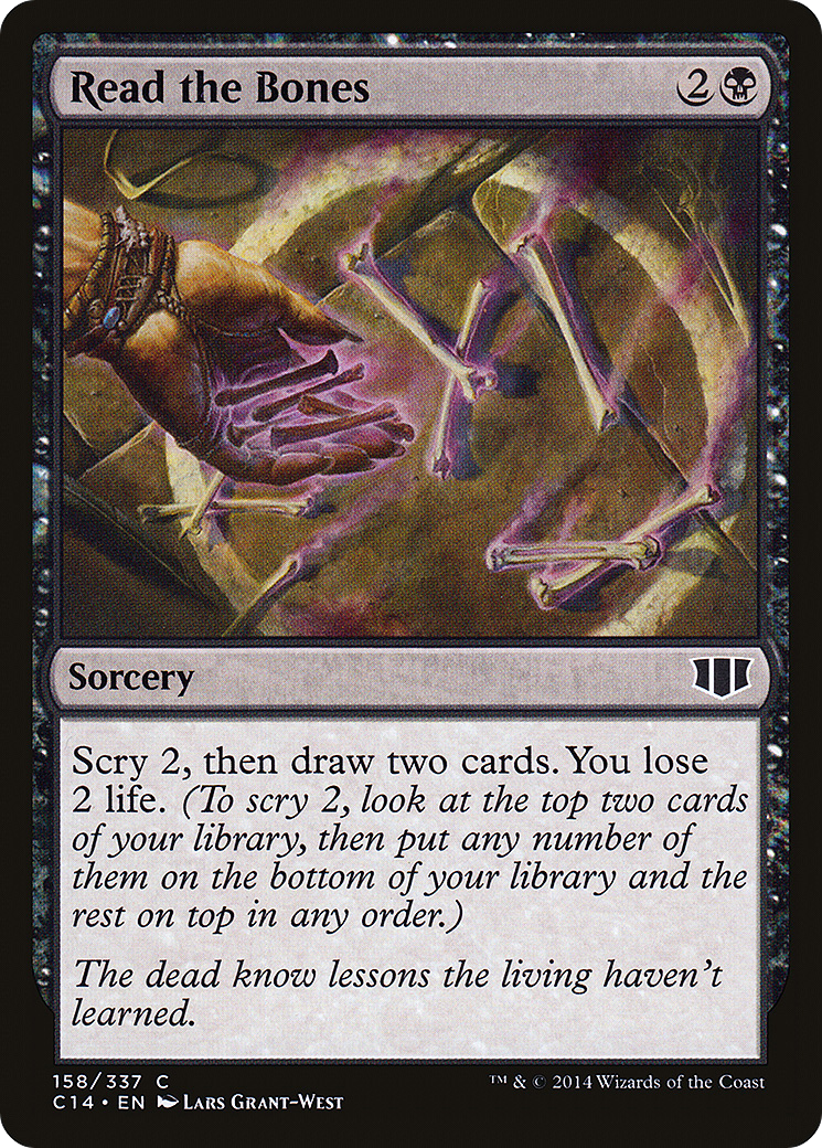 Image of Read the Bones [Commander 2014]