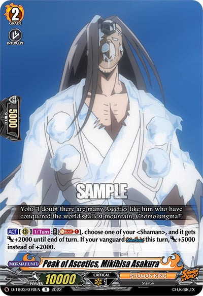 Image of Peak of Ascetics, Mikihisa Asakura (D-TB03/070EN) [Shaman King]