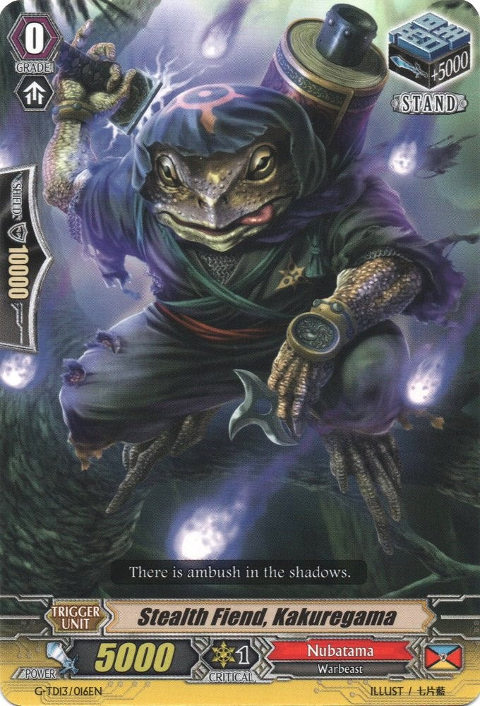 Image of Stealth Fiend, Kakuregama (G-TD13/016EN) [Evil Eye Sovereign]