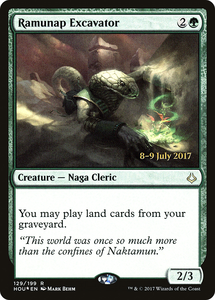 Image of Ramunap Excavator [Hour of Devastation Prerelease Promos]