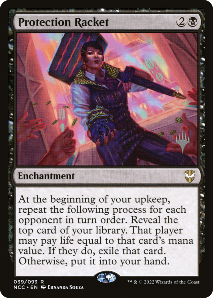 Image of Protection Racket (Promo Pack) [Streets of New Capenna Commander Promos]